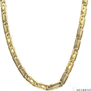 Diament Złoty łańcuszek 585 żółte złoto 4 mm