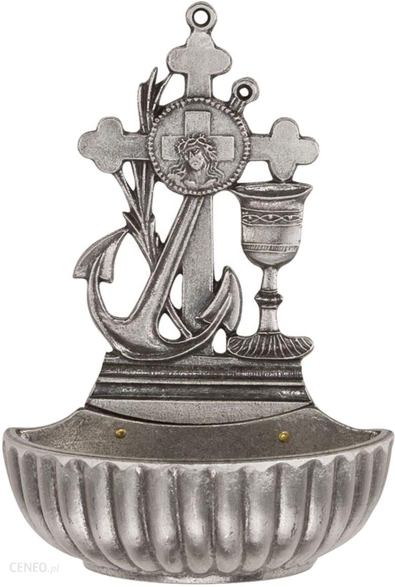 Kropielnica Do Zawieszenia Srebrna 11cm metalowa