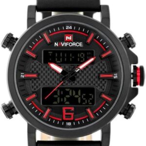 NAVIFORCE NF9135 zn076c black/red Czarny